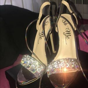 Sparkly fashion nova shoes